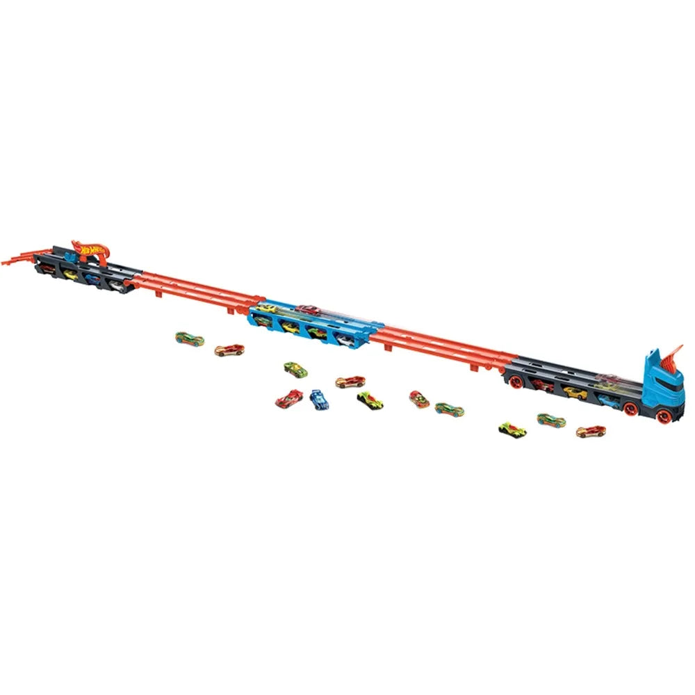 Hot Wheels City Speedway Hauler Playset