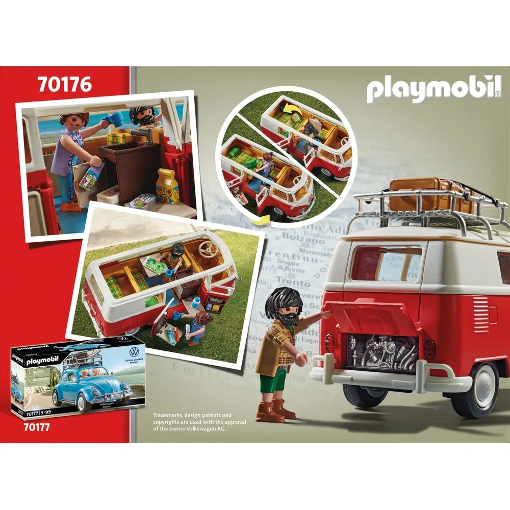 Playmobil Volkswagen VW T1 Camping Bus Playset (70176)
