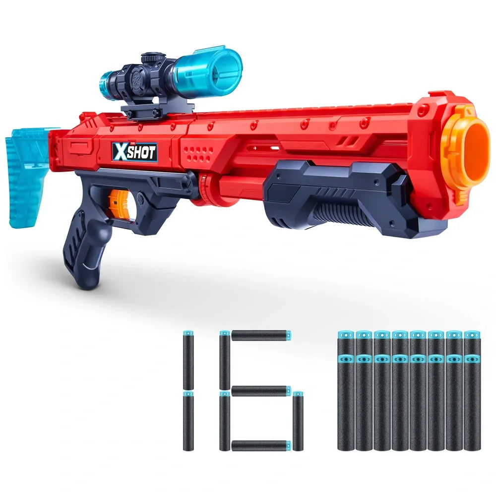 XSHOT Excel Hawk Eye Blaster with 16 Darts by ZURU
