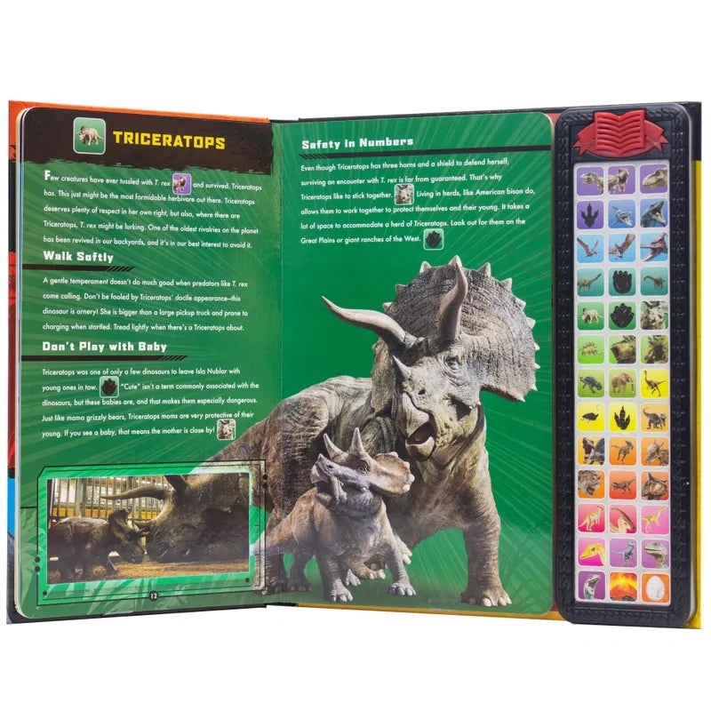 Jurassic World Dinosaurs in Your World Interactive Sound Book