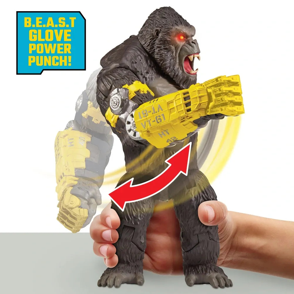 Monsterverse Kong Figure – 33cm Mega Punching Action Toy from Godzilla x Kong