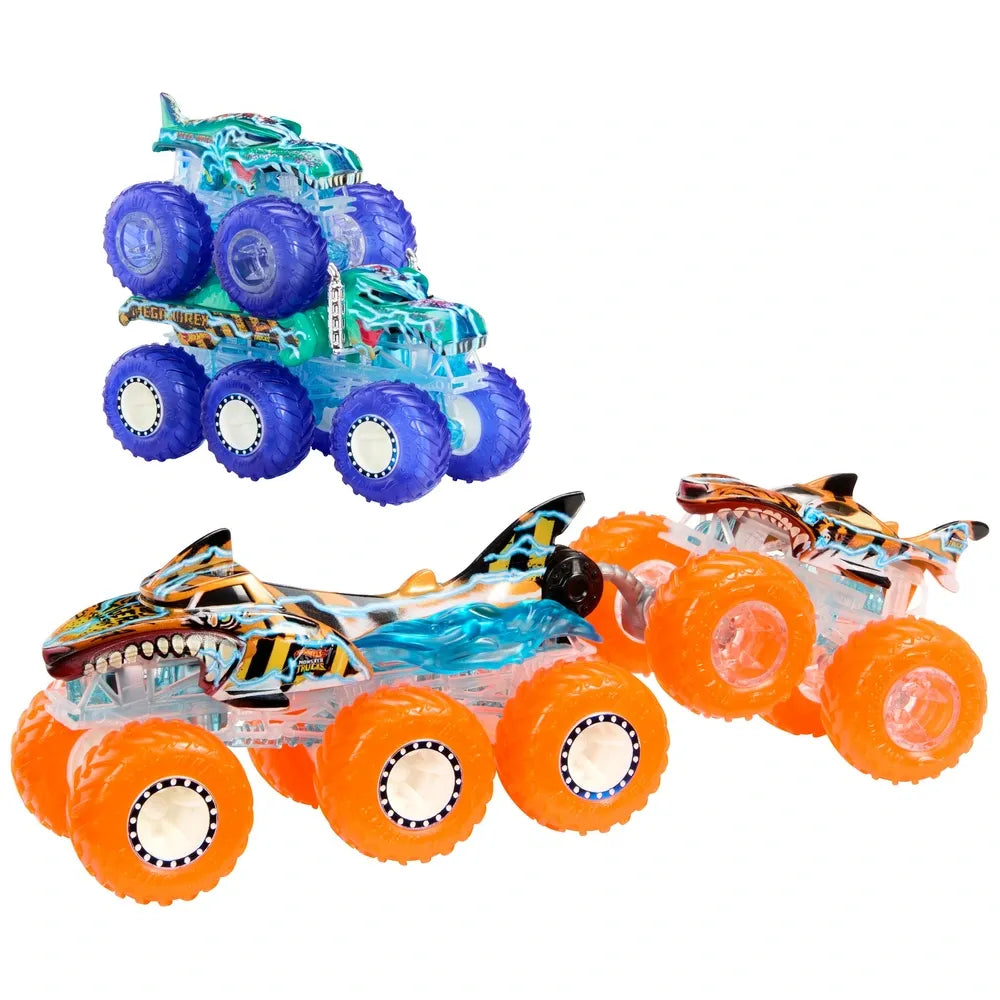 Hot Wheels Monster Trucks 1:64 Power Smashers Multipack