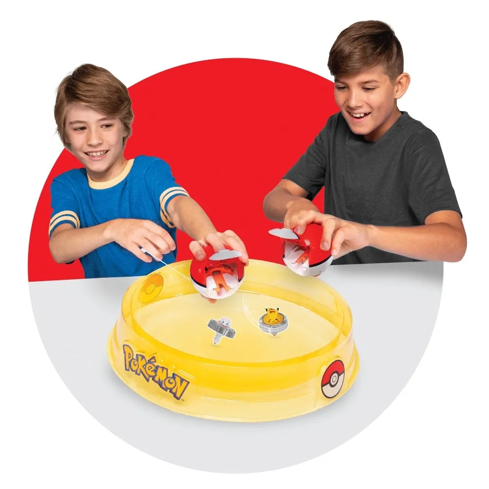 Pokémon Battle Spinner Arena Set with Pikachu & Mew Spinners