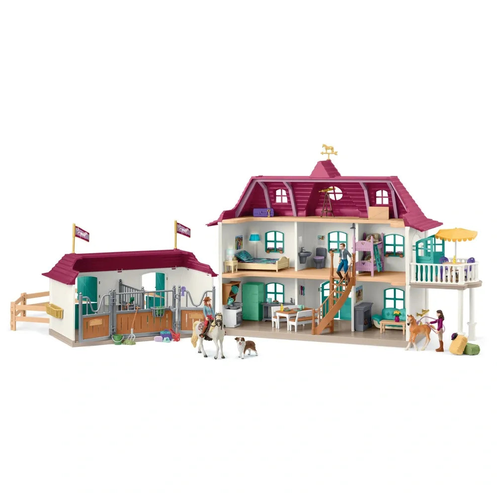 Schleich Horse Club 42706 Lakeside Country House & Stable Playset