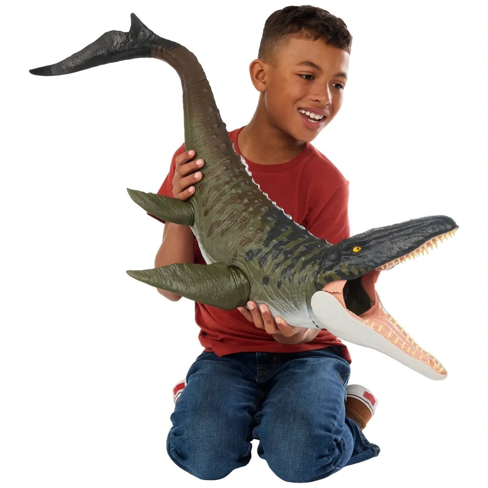 Rebirth Super Colossal Mosasaurus Dinosaur Figure – Jurassic World