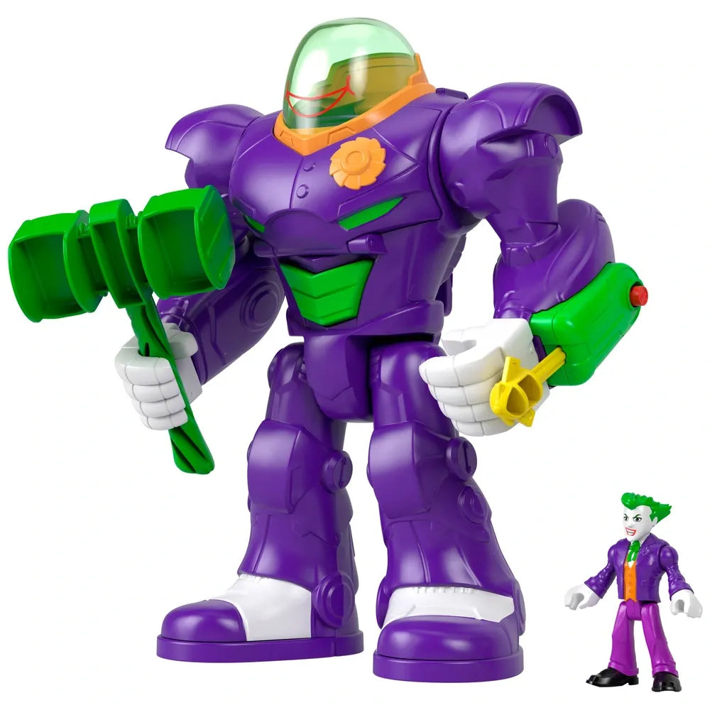 Fisher-Price Imaginext DC Super Friends Metal Force Joker Hammer Mech Set