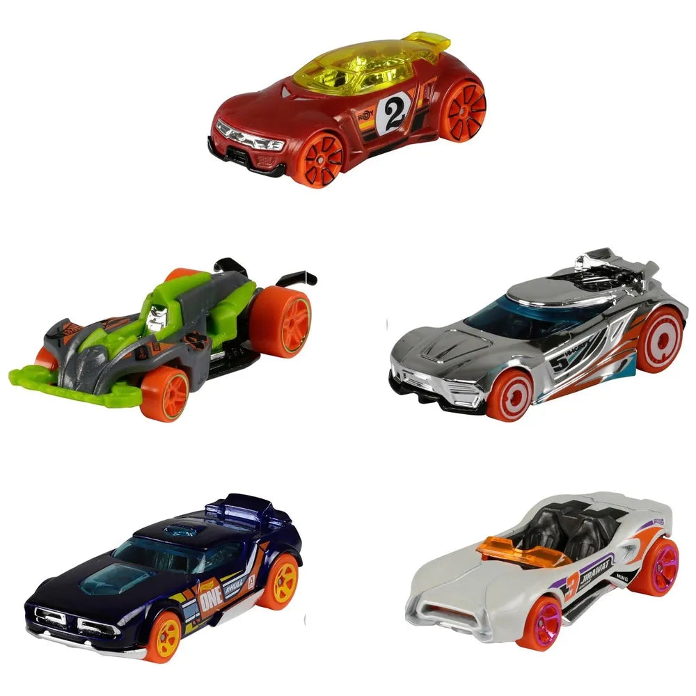 Hot Wheels 1:64 Die-Cast Cars 5-Pack Assortment