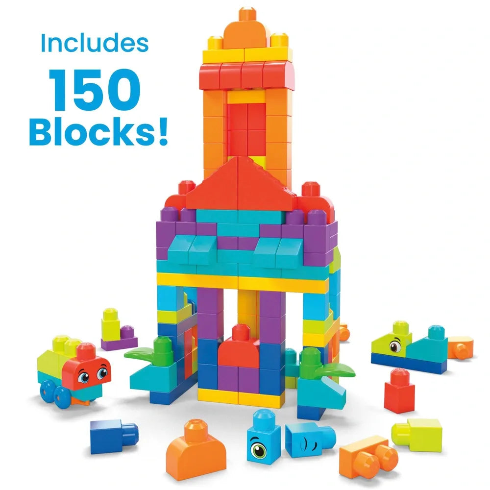 MEGA Bloks 150-Piece Bigger Building Bag Construction Set