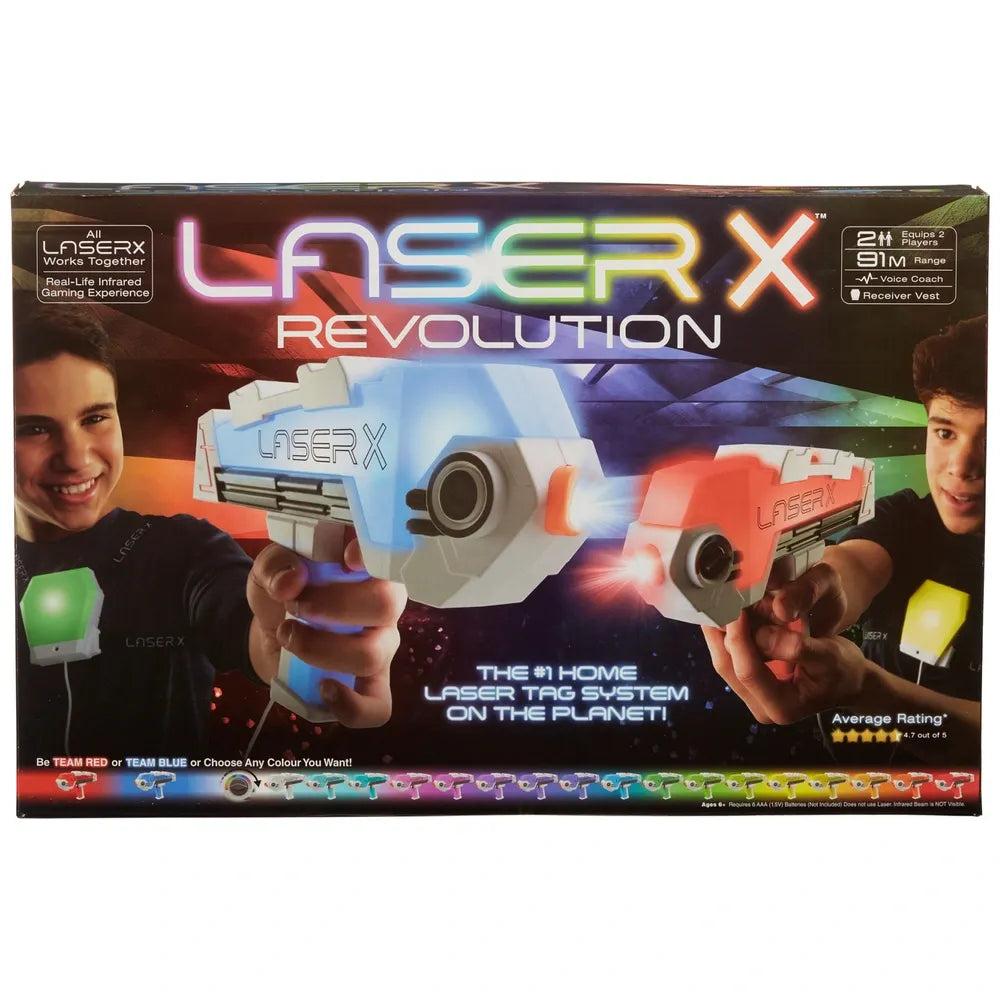 Laser X Revolution 2-Pack Laser Tag Double Blasters