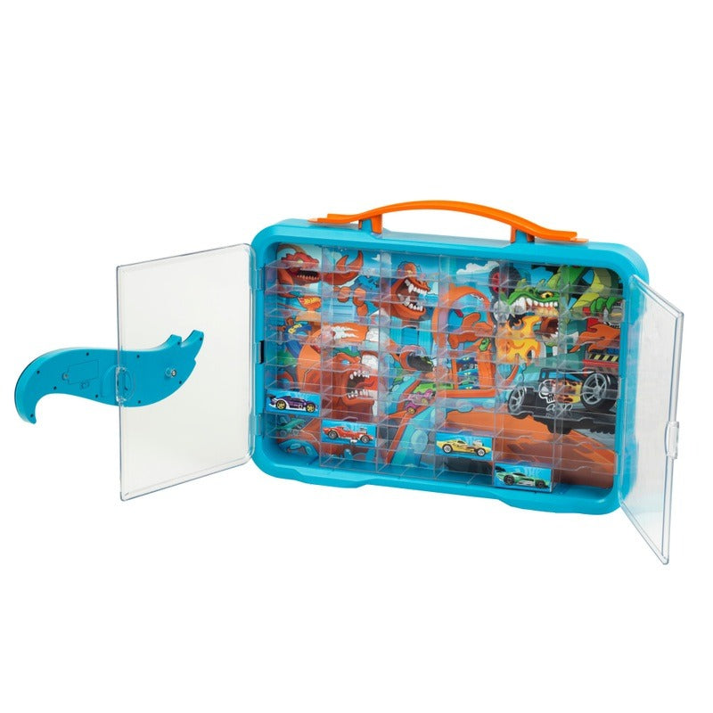 Hot Wheels City Display & Carry Case for 54 1:64 Die-Cast Cars