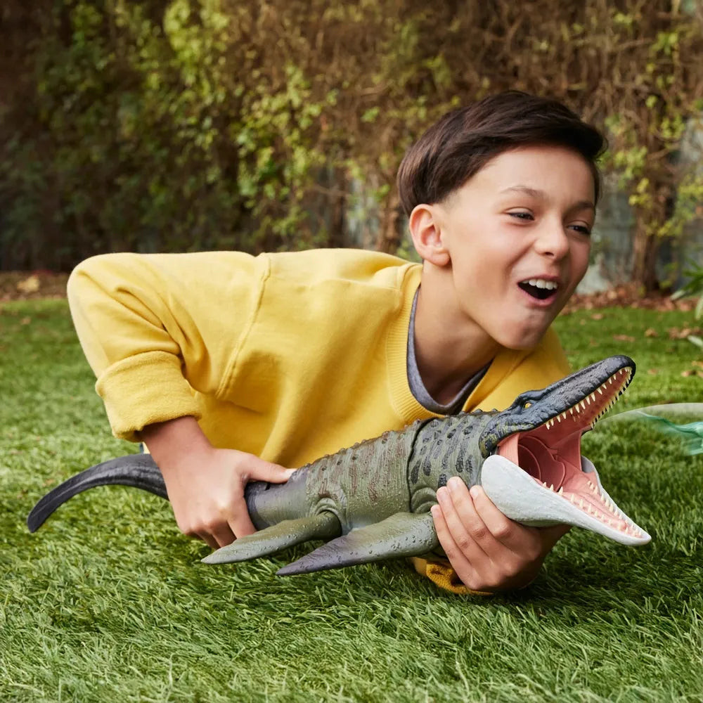 Jurassic World Mosasaurus Action Figure – Rebirth Bite 'N Blast