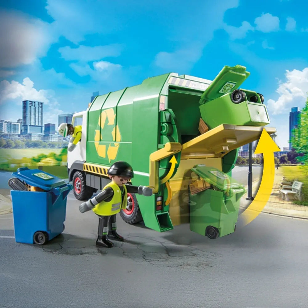 Playmobil City Life 71234 Recycling Truck 61-Piece Set