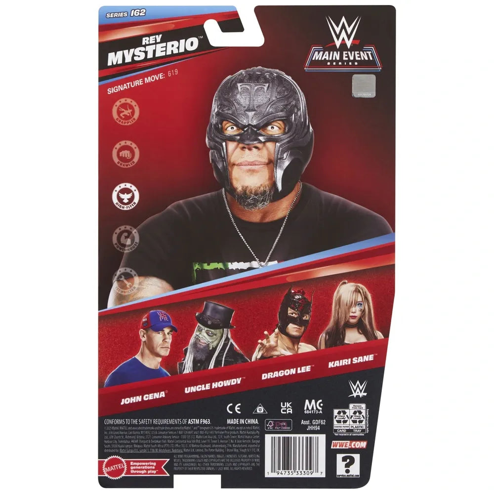 WWE Main Event Rey Mysterio Series 162 Action Figure