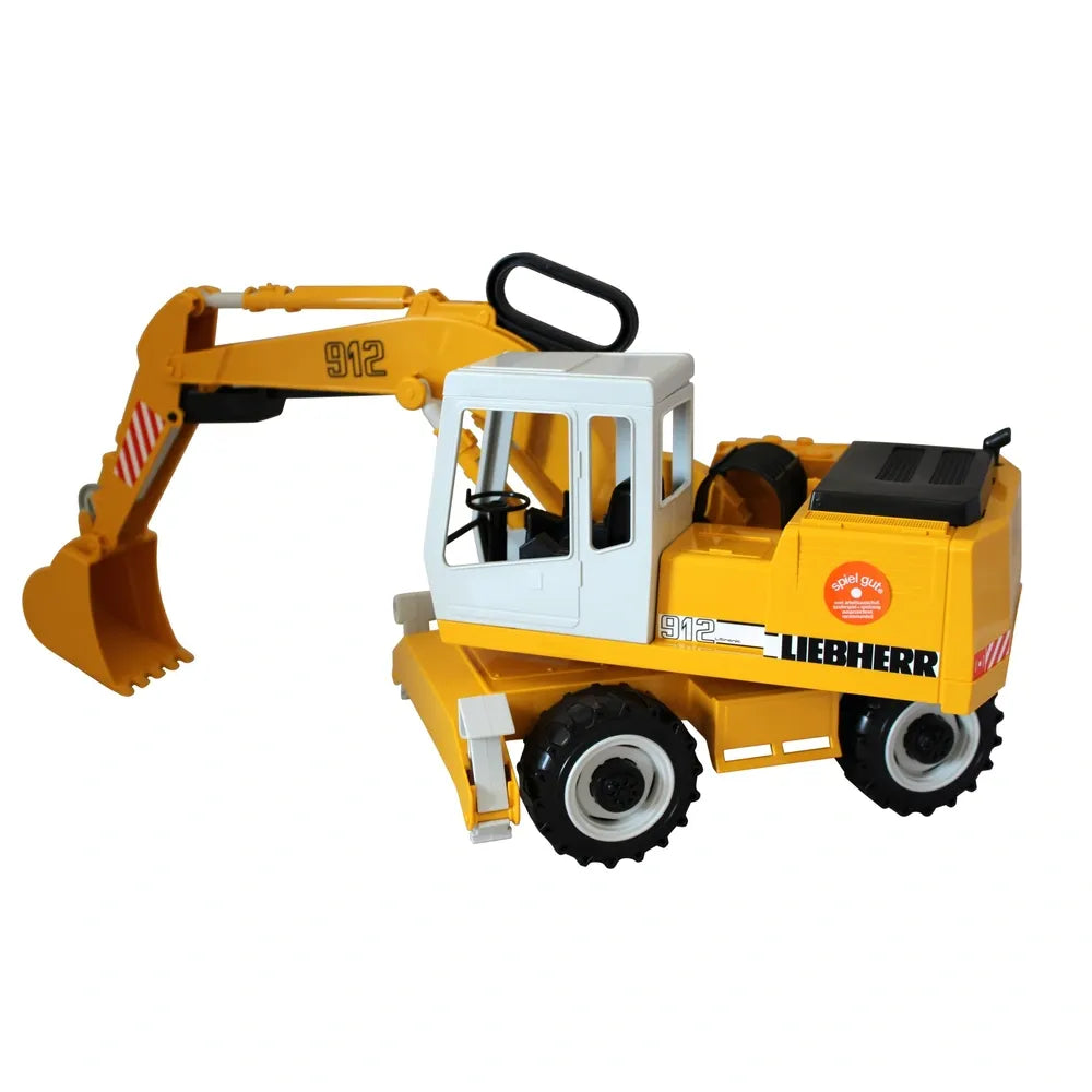 Bruder MAN TGA Construction Truck with Liebherr Excavator Toy
