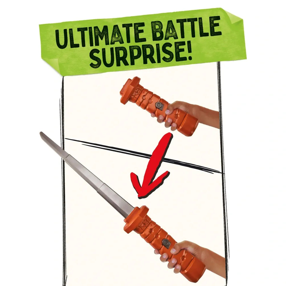 TMNT Mutant Mayhem Battle Pack: Leonardo Mask & Accessories Set