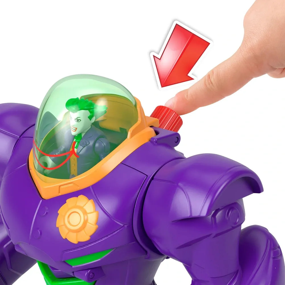 Fisher-Price Imaginext DC Super Friends Metal Force Joker Hammer Mech Set