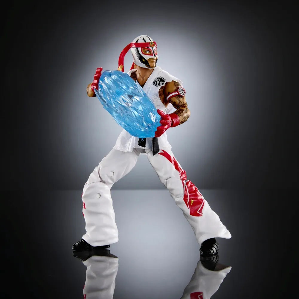 WWE Elite X Street Fighter Rey Mysterio as Ryu Action Figure