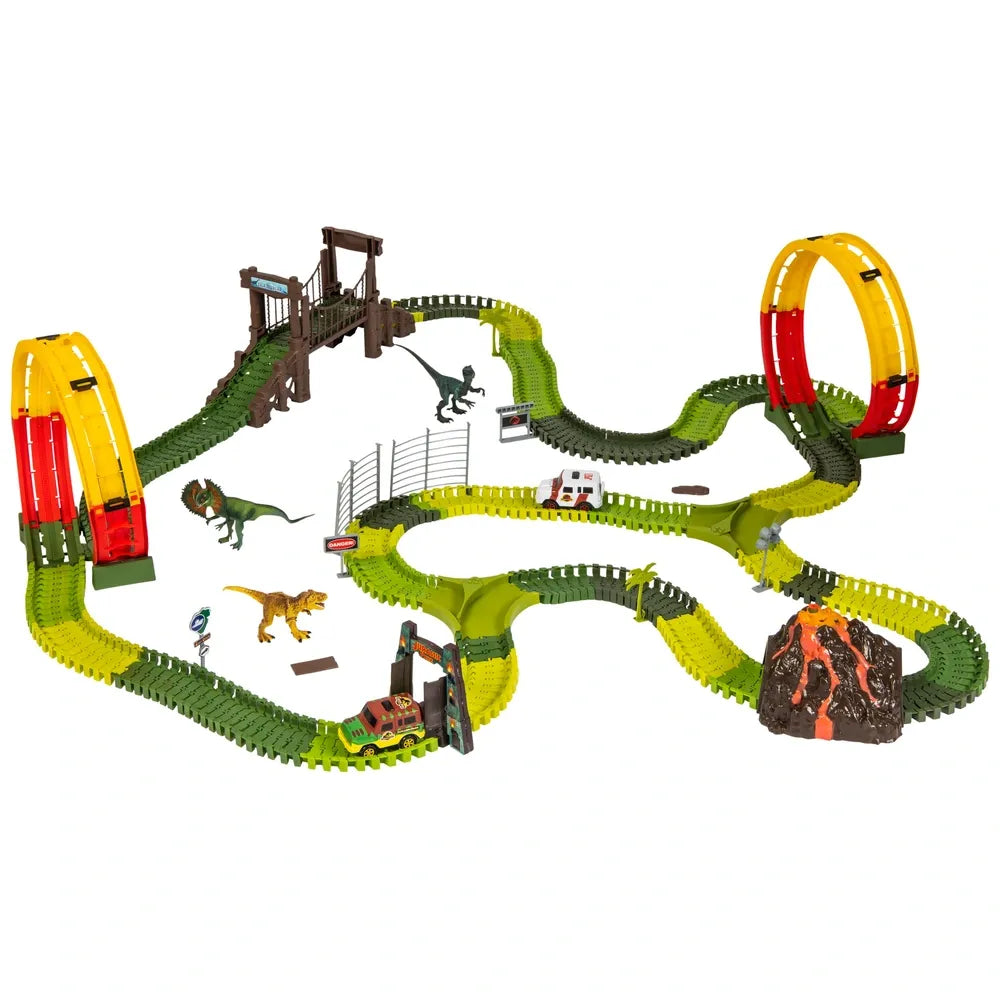 Jurassic Park Dinosaur Race Track Set – Super Loop