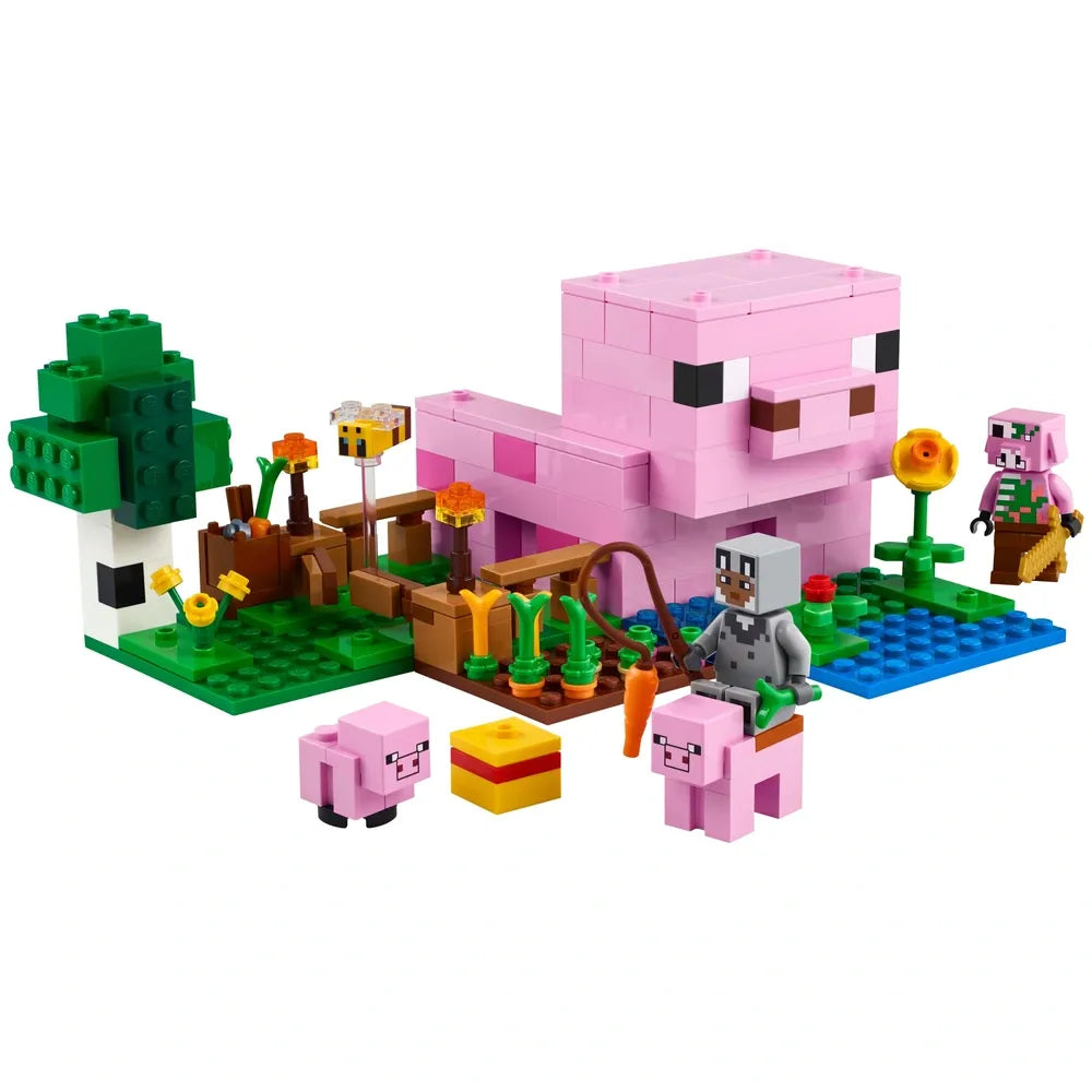LEGO Minecraft 21268 Baby Pig House Playset