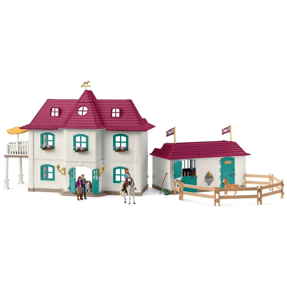 Schleich Horse Club 42706 Lakeside Country House & Stable Playset