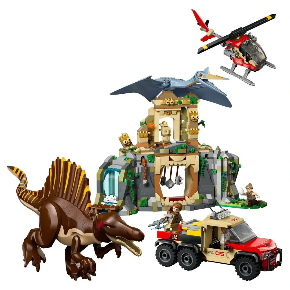 Jurassic World LEGO 76976 Spinosaurus & Quetzalcoatlus Air Mission Set
