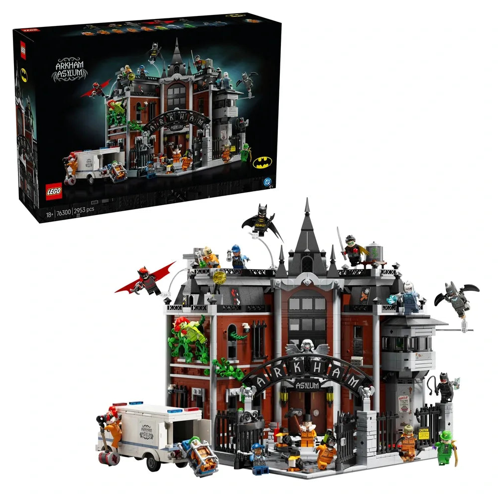 LEGO DC Batman 76300 Arkham Asylum Building Set for Adults Collectors