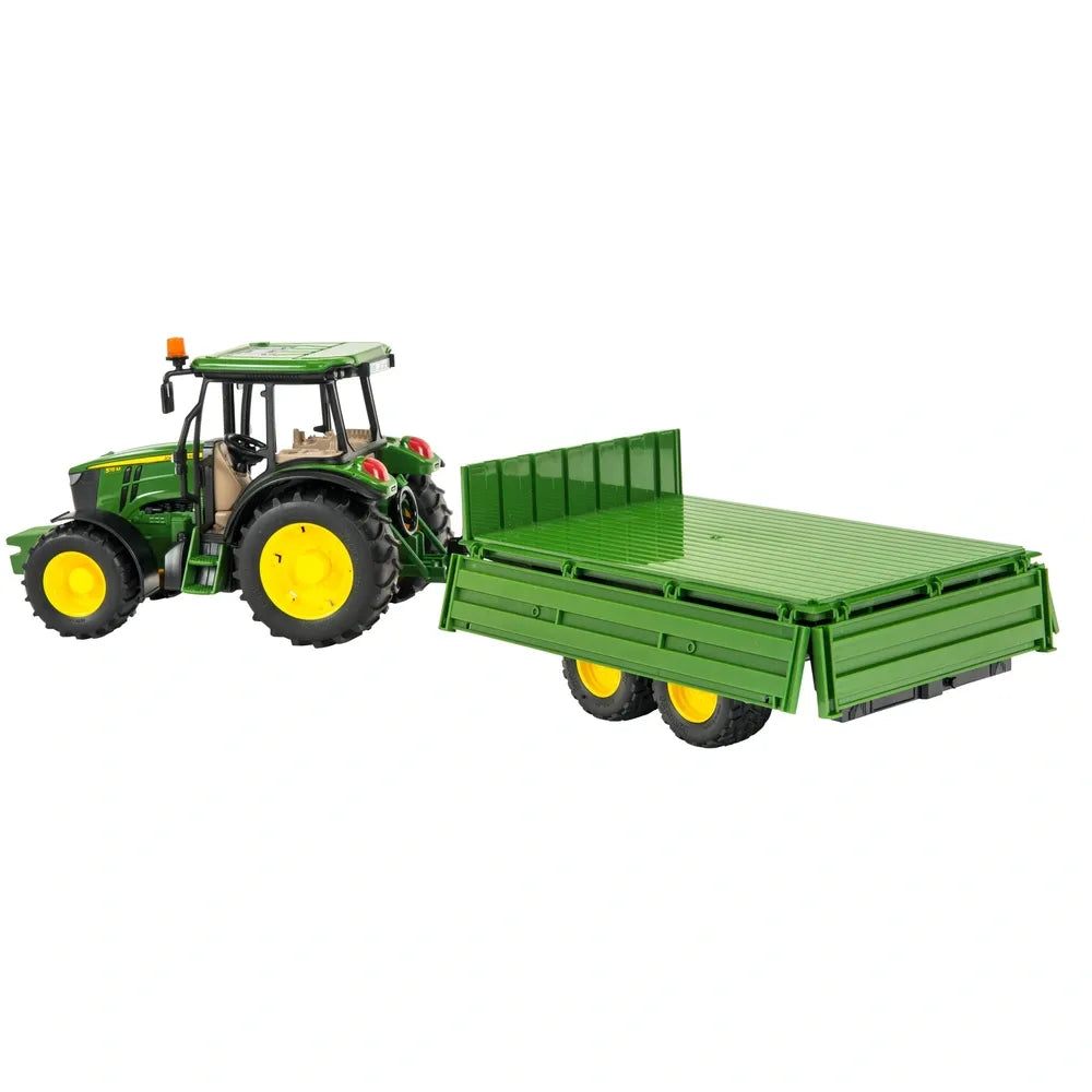 Bruder 1:16 John Deere 5115M Tractor with Tipping Trailer Toy