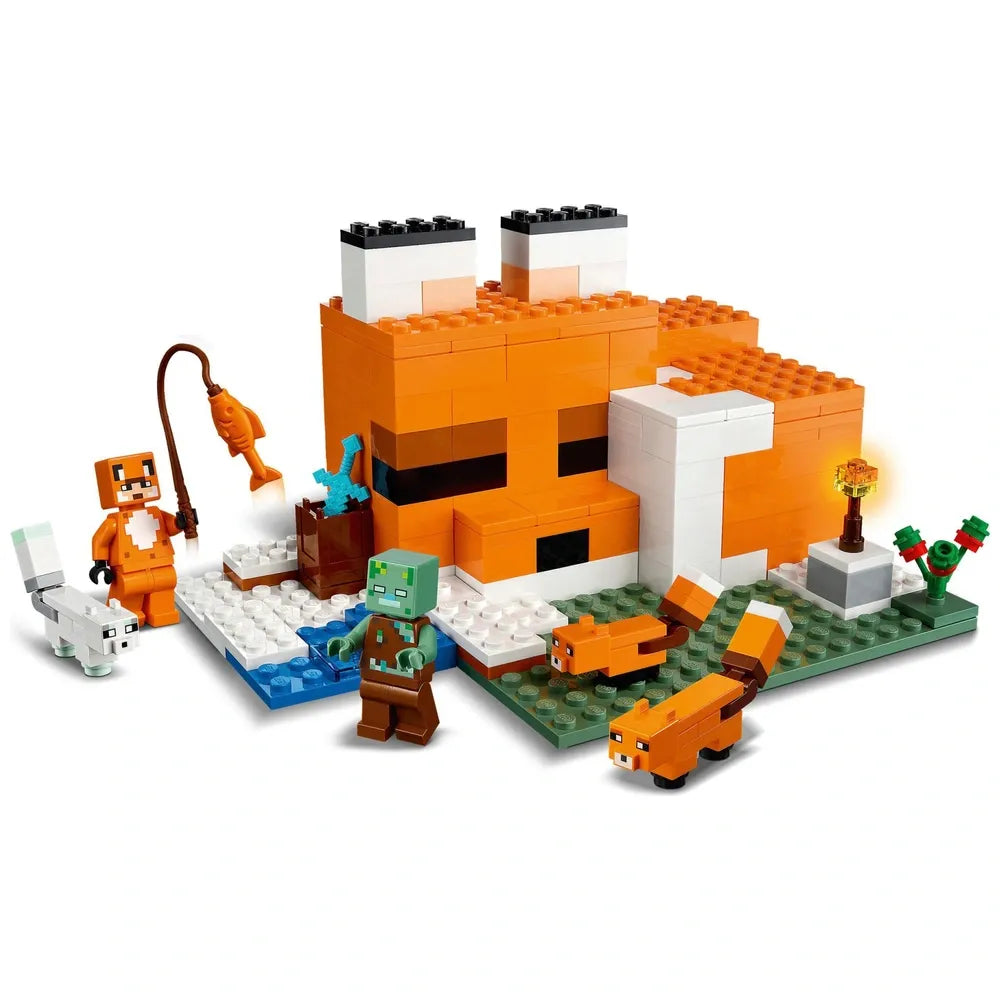 LEGO Minecraft Fox Lodge House 21178 Construction Set