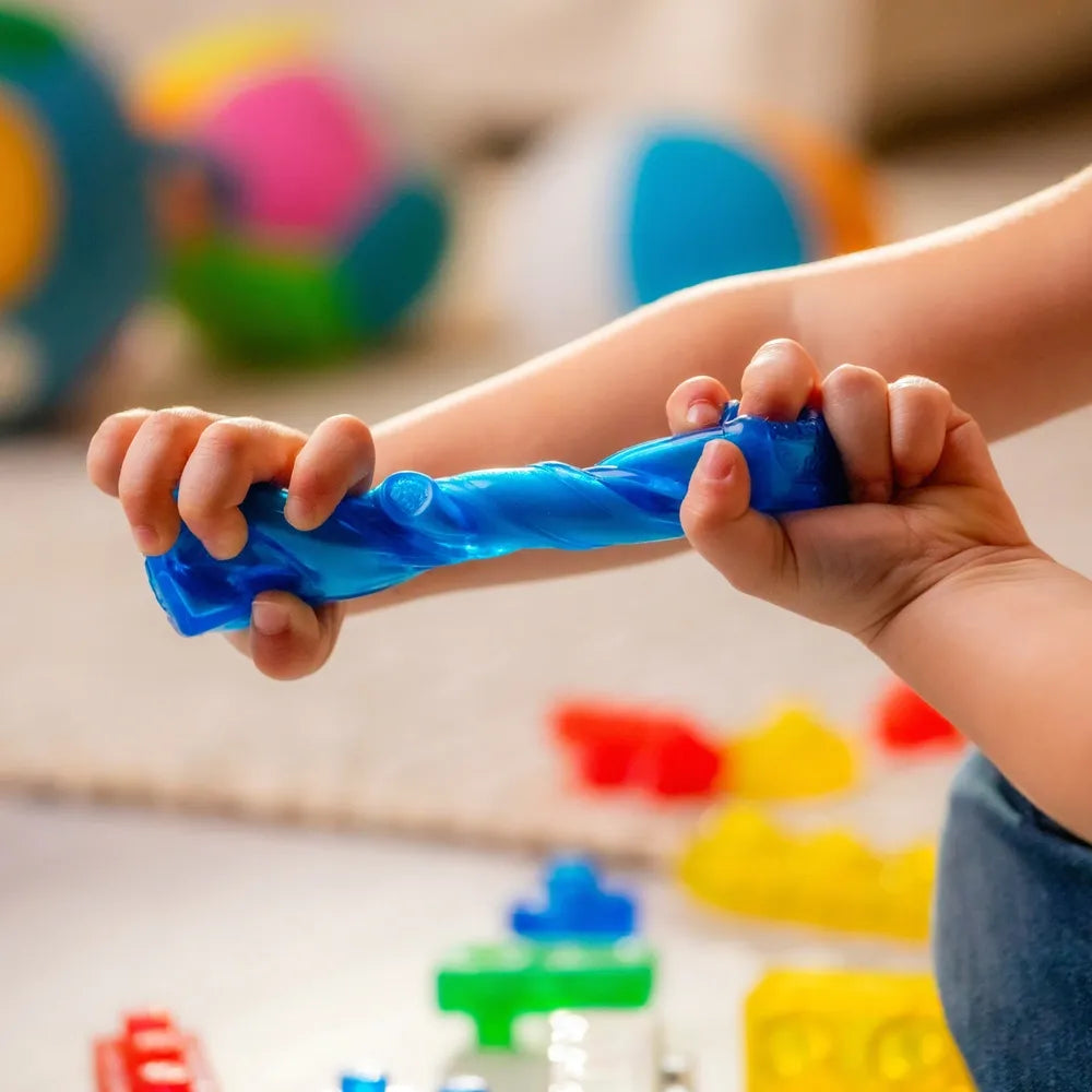 Jelly Blox Squishy Building Blocks 2-in-1 Storage Box