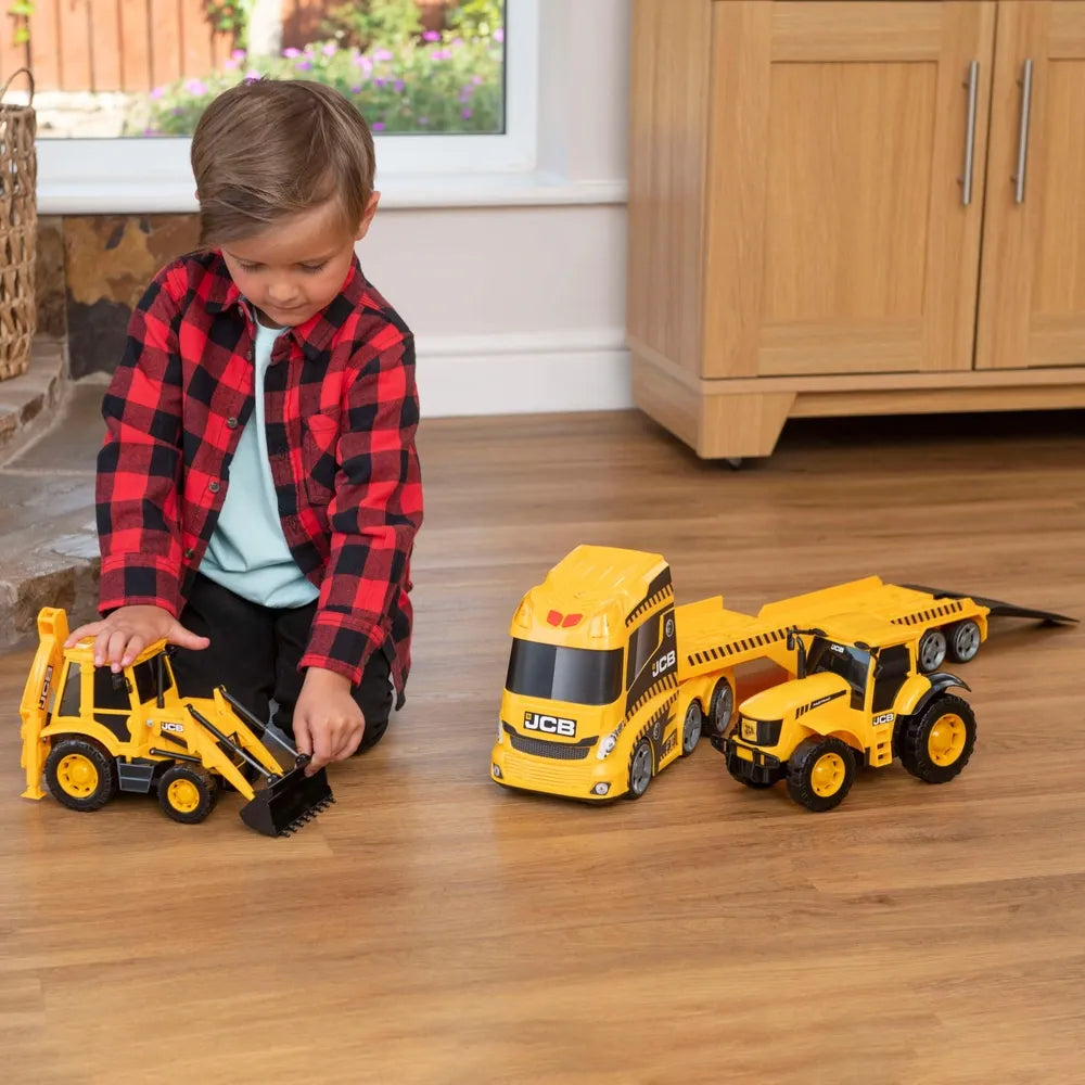 Teamsterz JCB Light & Sound Heavy Load Hauler Truck