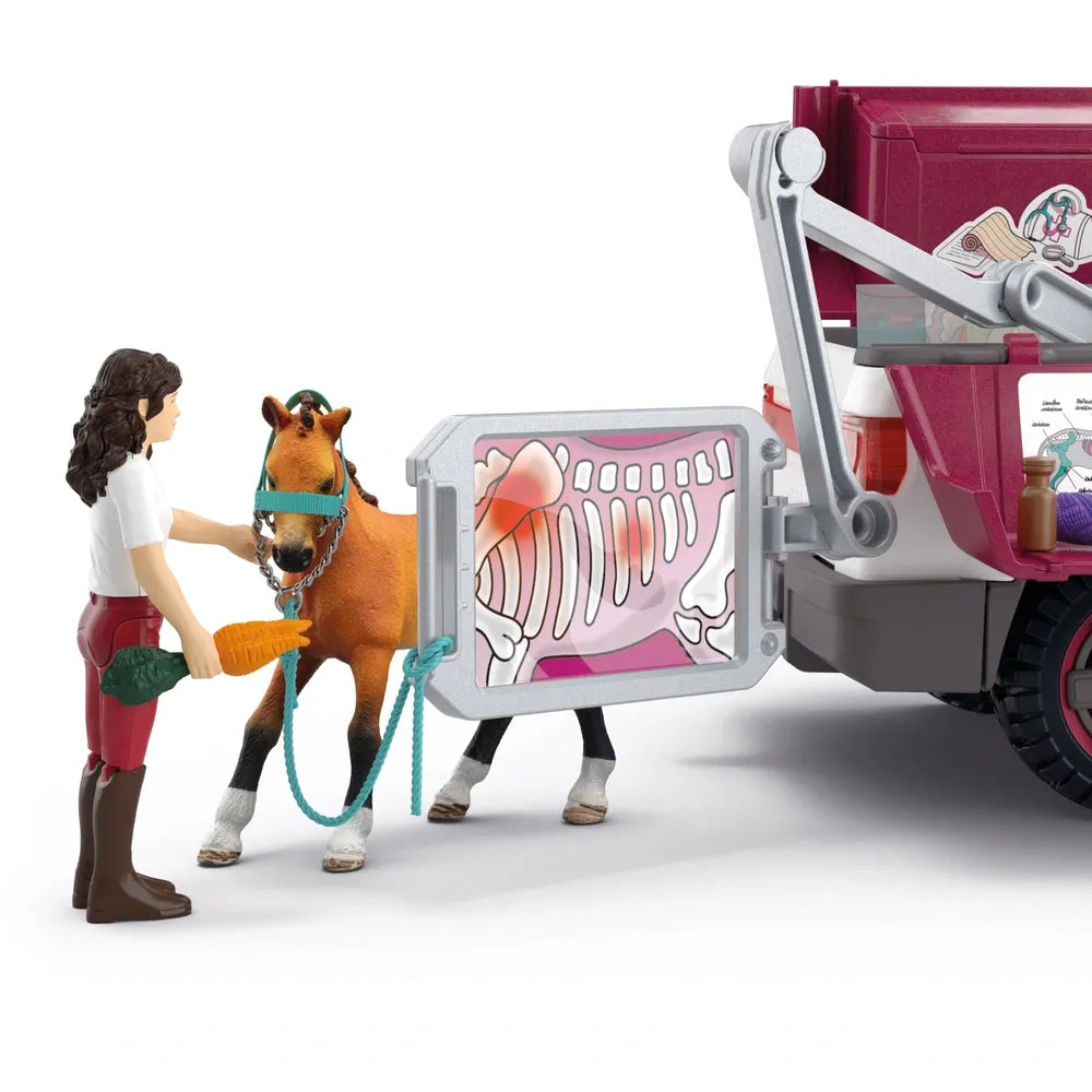 Schleich Horse Club Mobile Vet Playset with Trailer (42704)