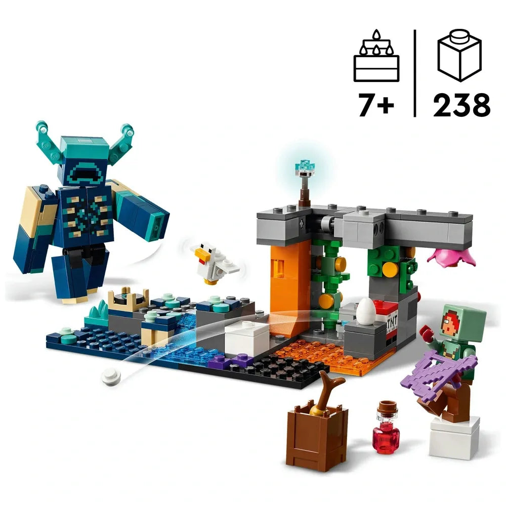 LEGO Minecraft 21274 Warden Encounter Playset