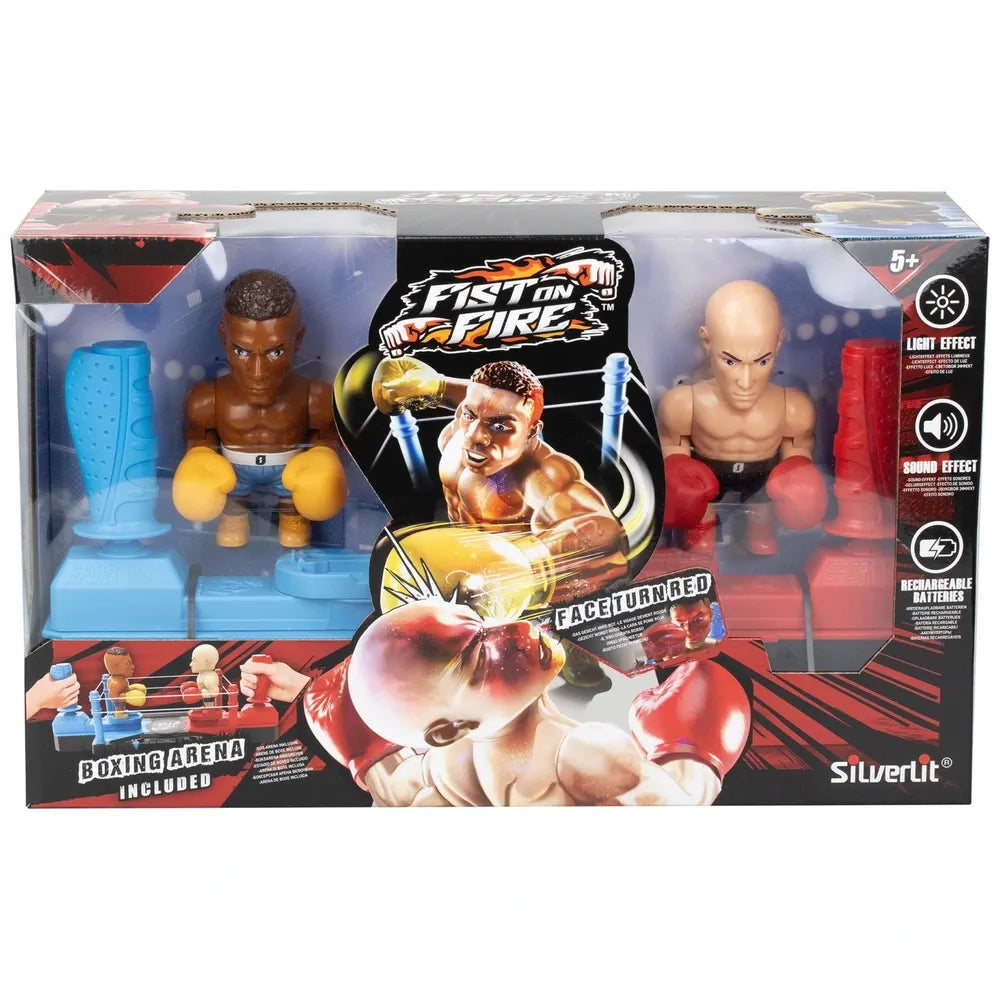 Silverlit Fist On Fire Boxing Robots Playset