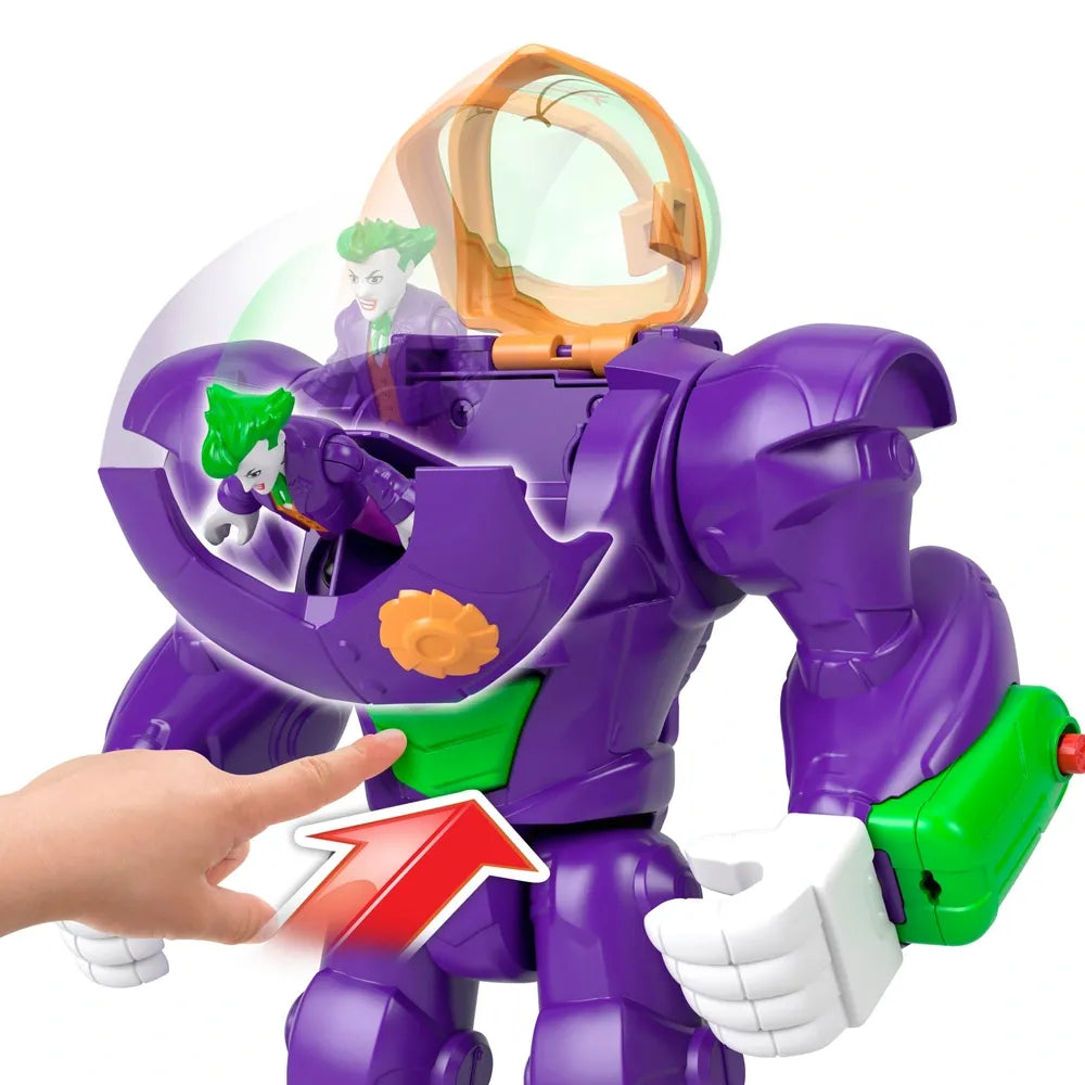 Fisher-Price Imaginext DC Super Friends Metal Force Joker Hammer Mech Set