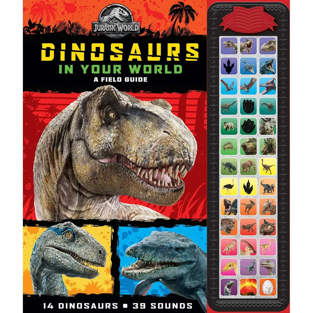 Jurassic World Dinosaurs in Your World Interactive Sound Book