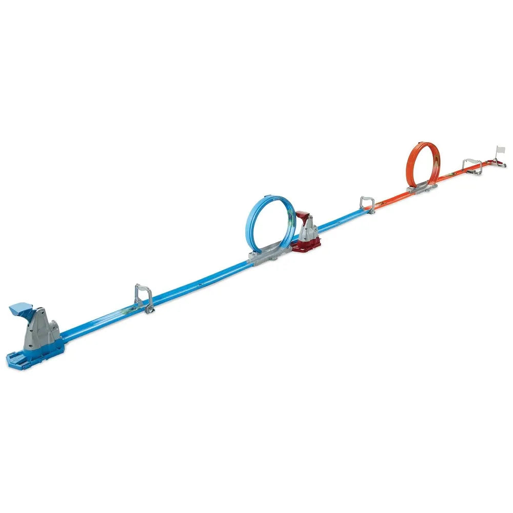 Hot Wheels Action Double Loop Dash Track Playset