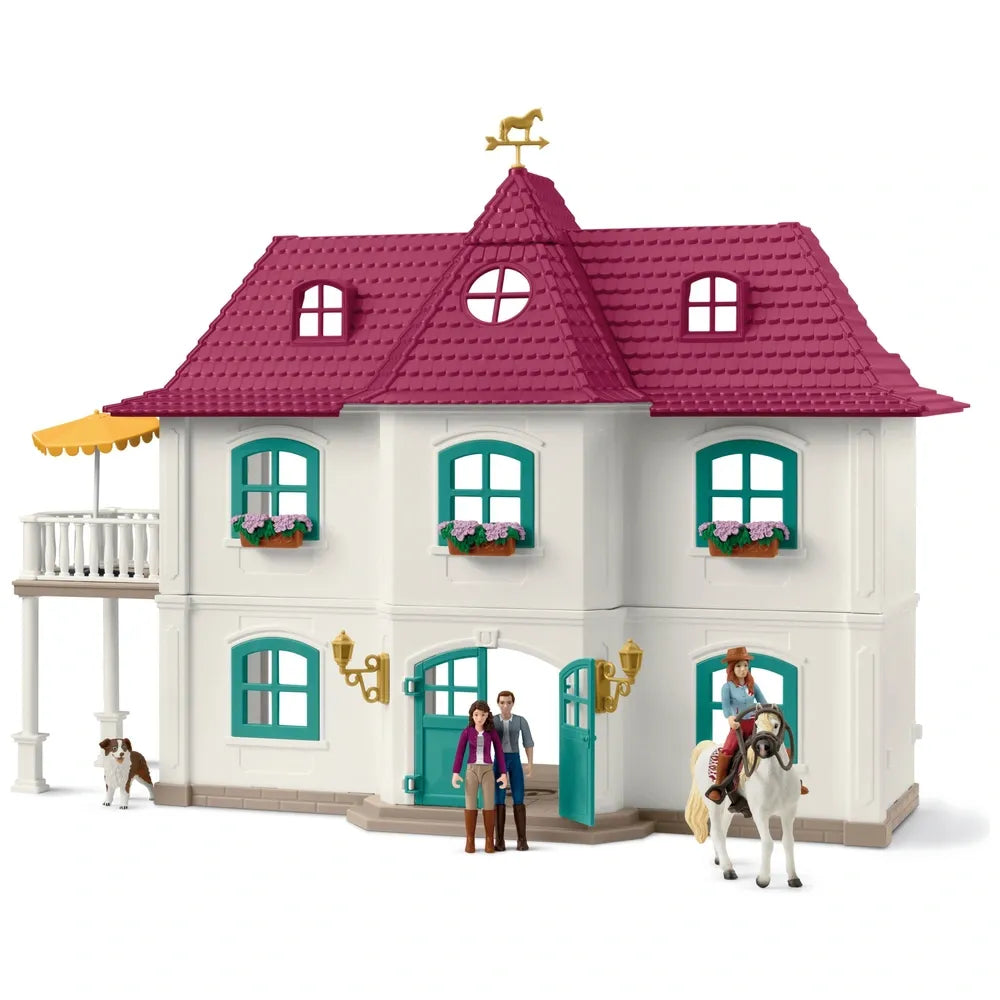 Schleich Horse Club 42706 Lakeside Country House & Stable Playset