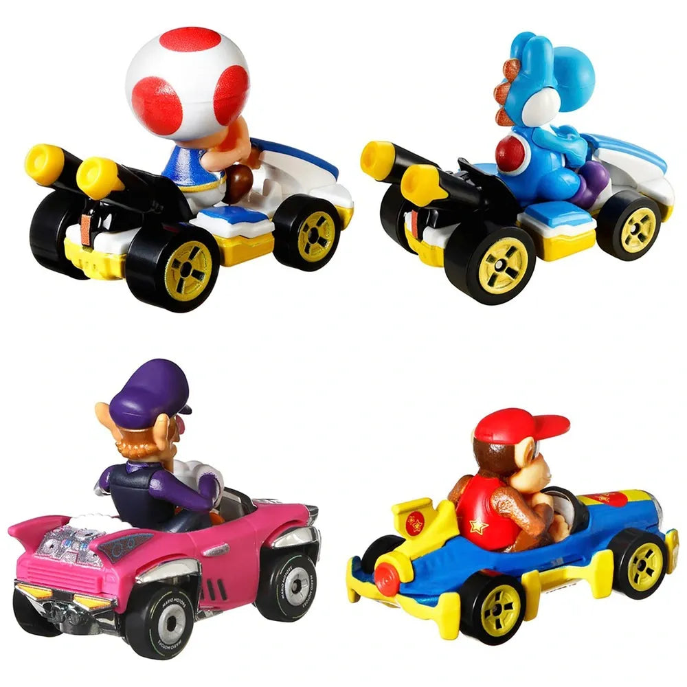 Hot Wheels Mario Kart Die-Cast Cars 4-Pack Assortment