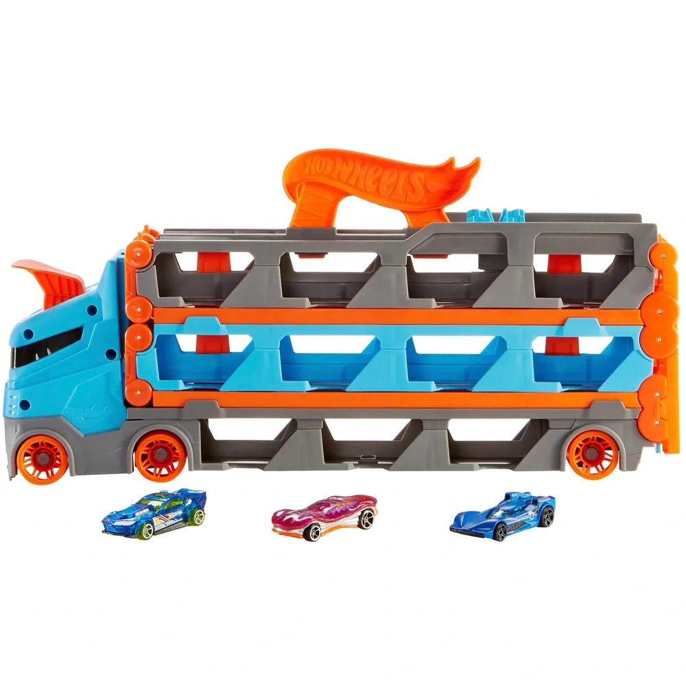 Hot Wheels City Speedway Hauler Playset