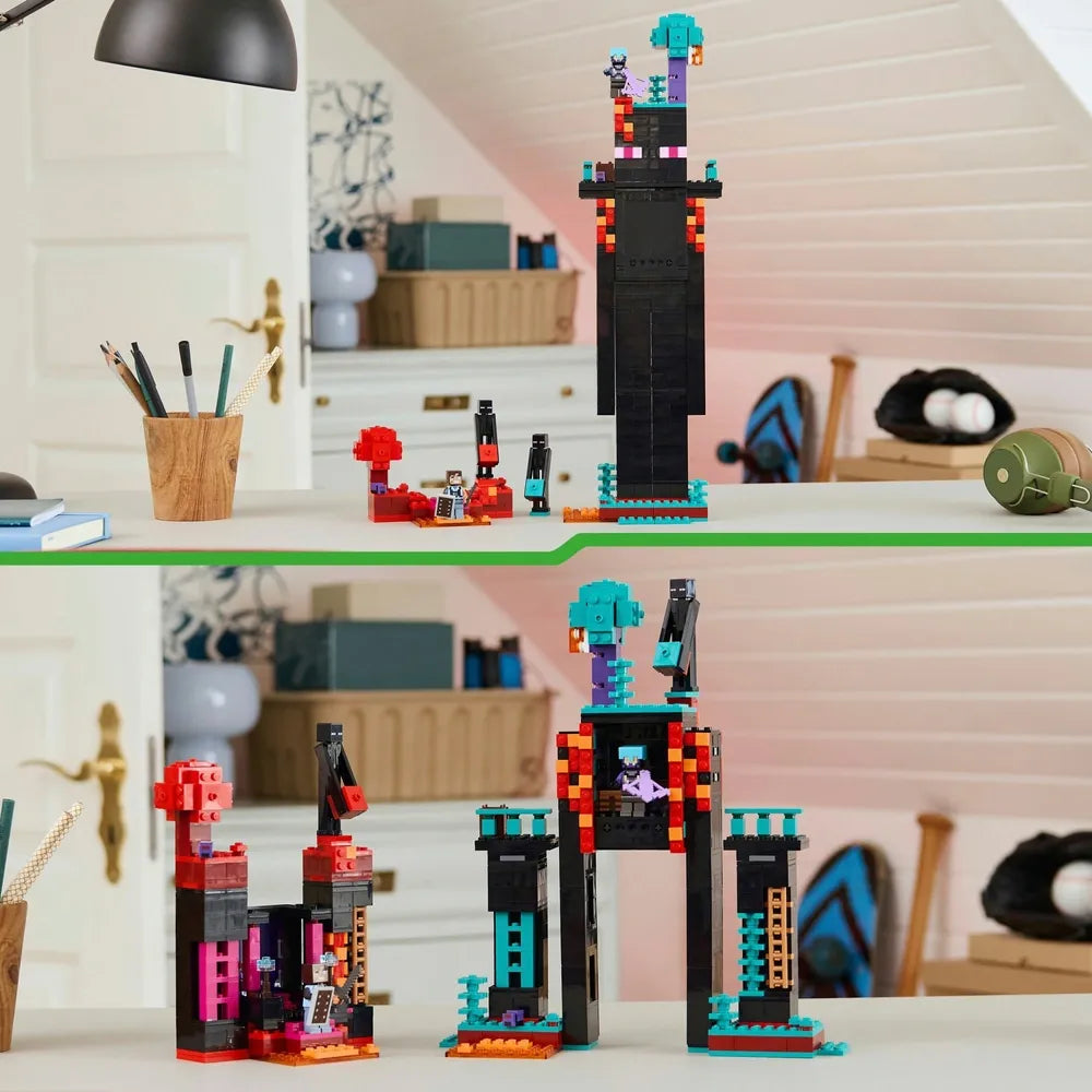 LEGO Minecraft 21279 Enderman Tower Playset