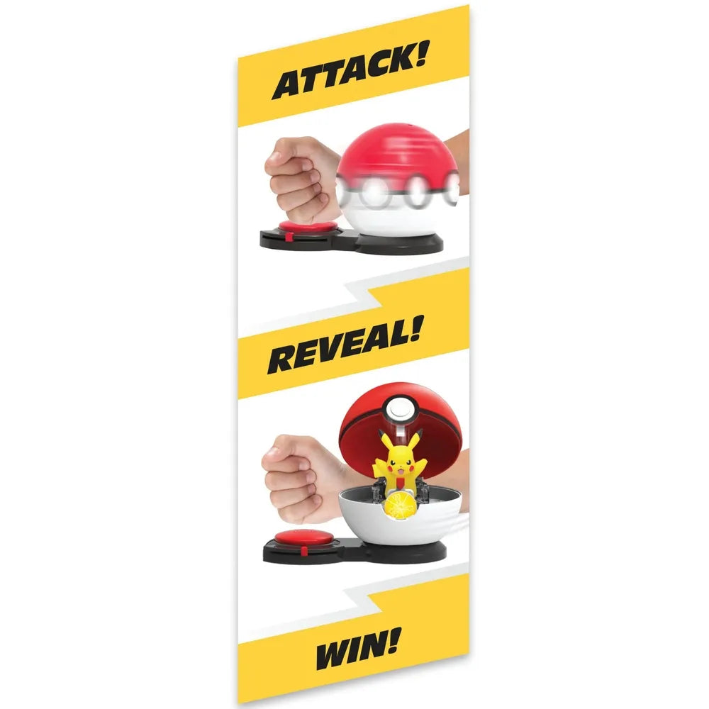Pokémon Battle Figures Pack – Turtwig with Poké Ball & Pikachu with Friend Ball