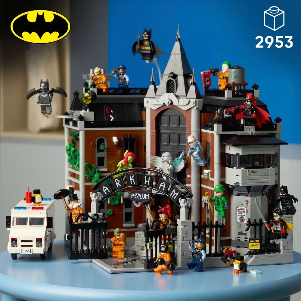 LEGO DC Batman 76300 Arkham Asylum Building Set for Adults Collectors