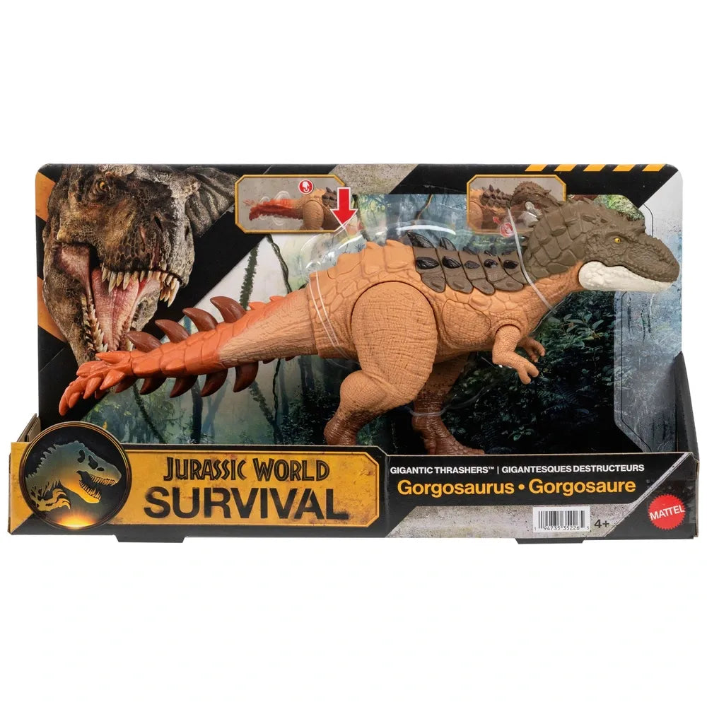Jurassic World Survival Gigantic Thrashers Gorgosaurus Dinosaur Action Figure