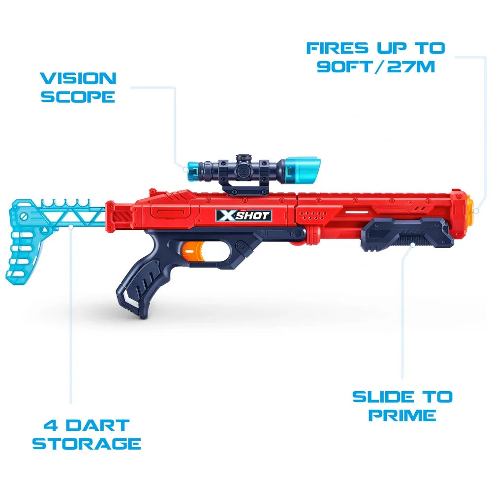 XSHOT Excel Hawk Eye Blaster with 16 Darts by ZURU