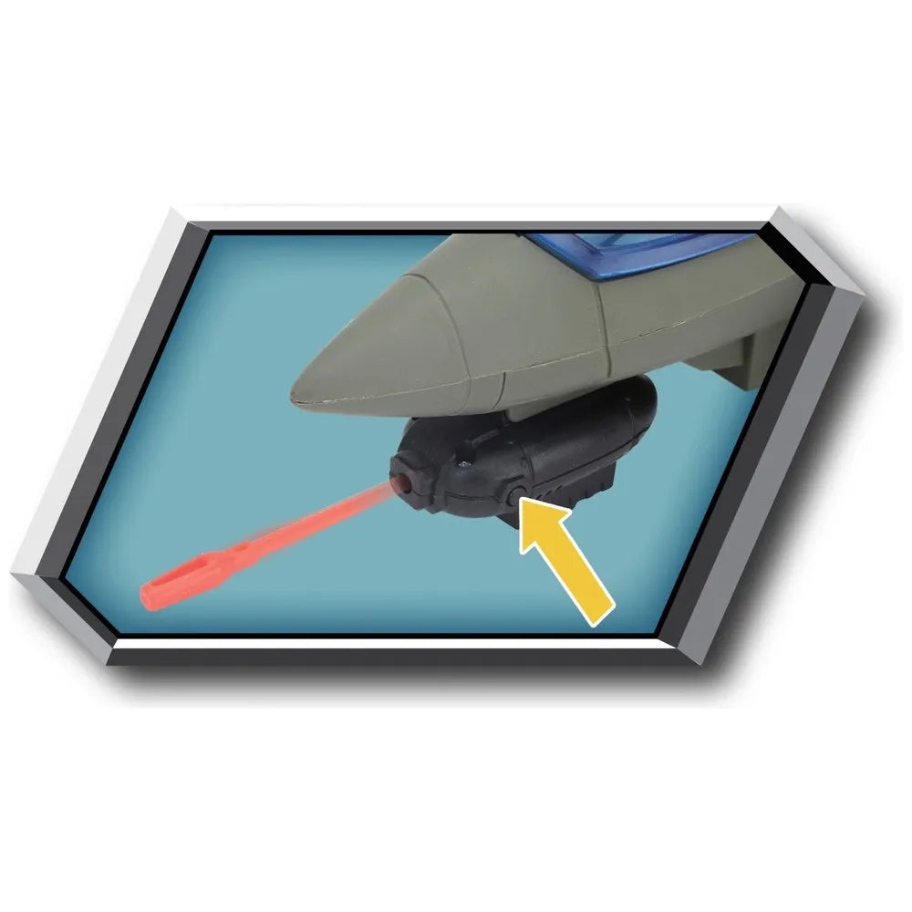 Soldier Force Stealth Battle Wing Jet Playset with Lights & Sounds