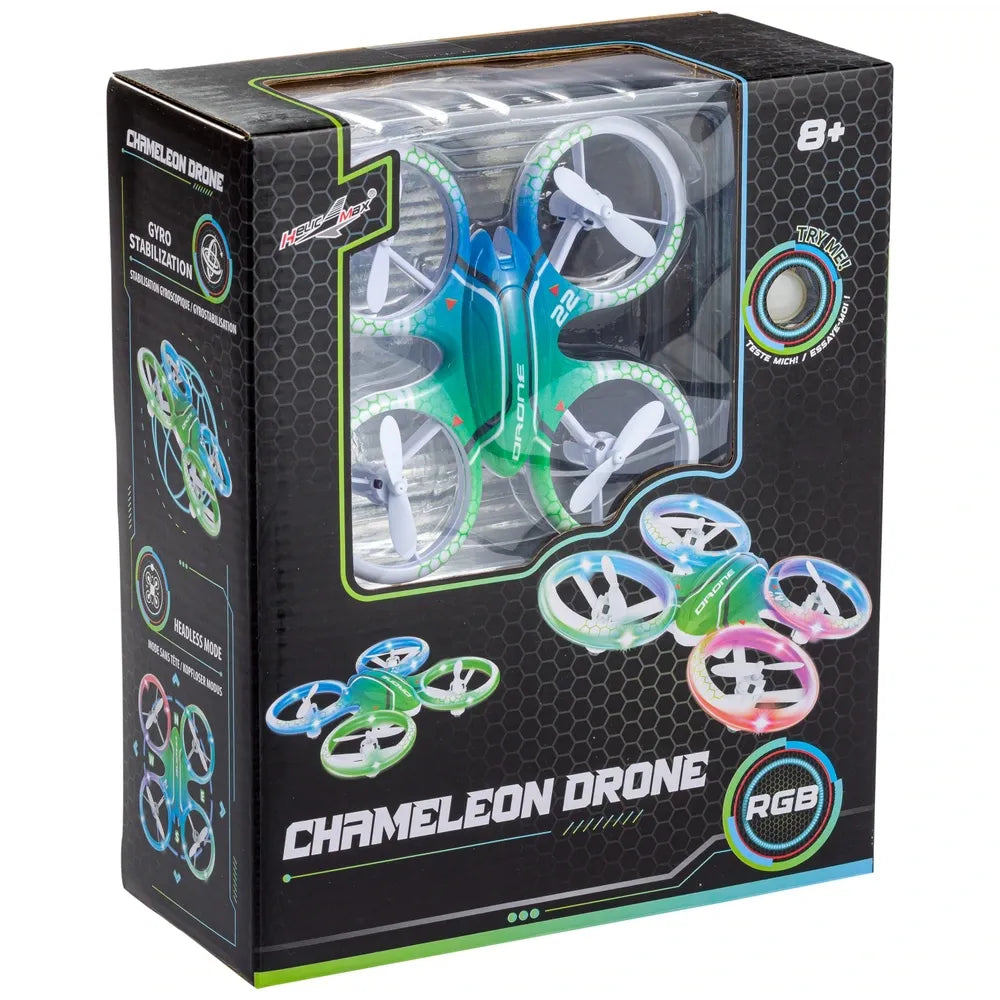Chameleon Remote Control RGB LED Drone Toy