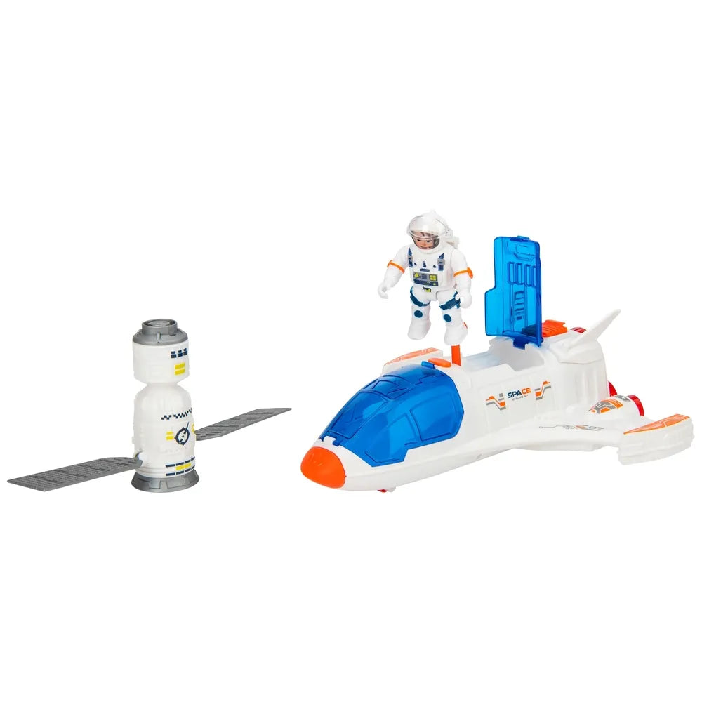 Space Station Rocket & Rover Playset with Astronaut Figures