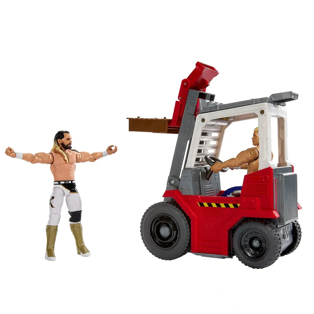 Cody Rhodes & Seth Rollins WWE Wrekkin' Raw Brawl Playset