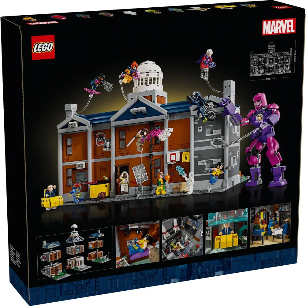 LEGO 76294 Marvel X-Men X-Mansion – Advanced Build Set for Adults