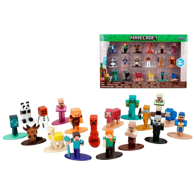 Minecraft Nano Metal Figures 18-Pack Wave 13